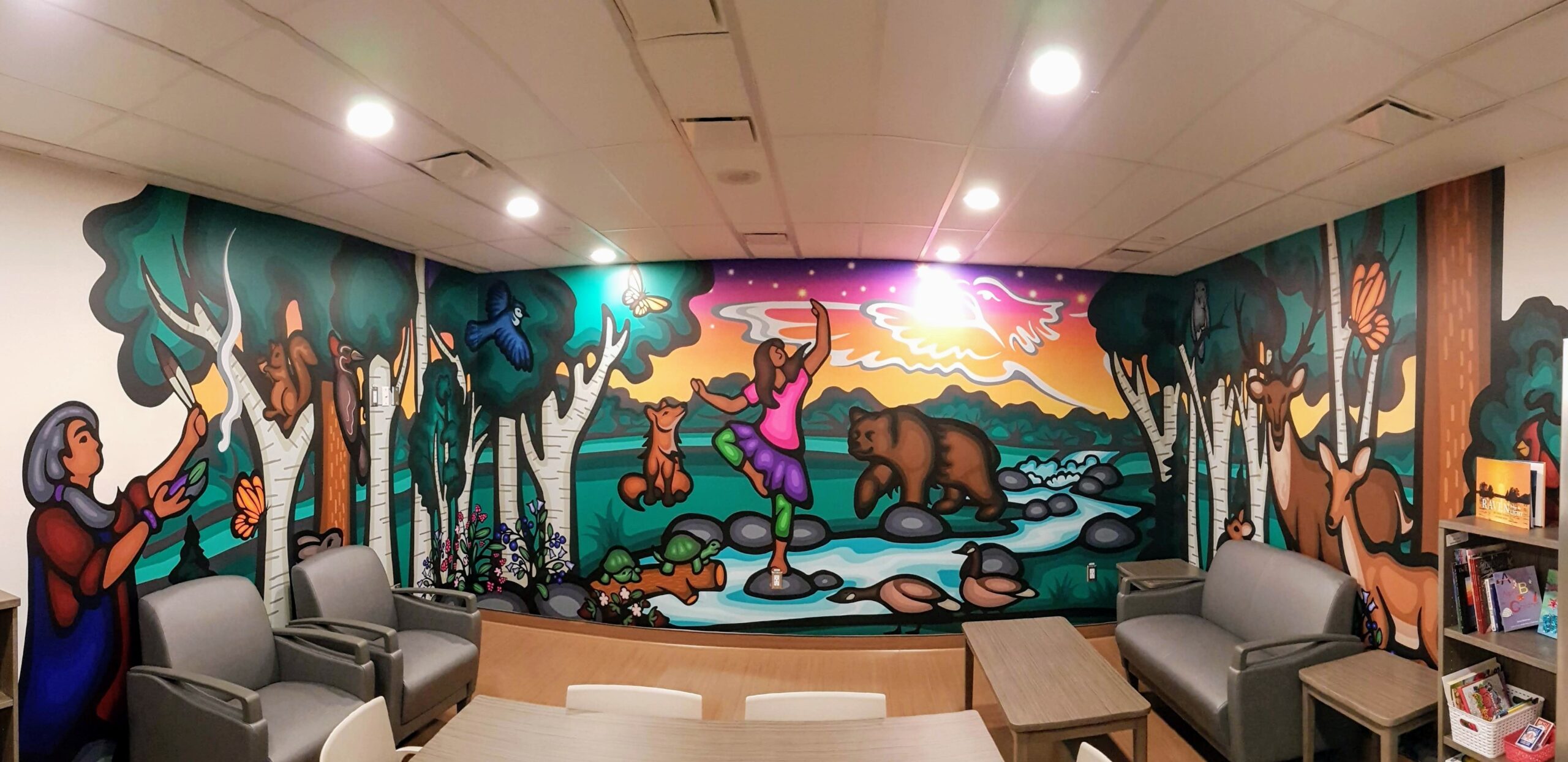 Custom Wall Mural by Watsons Engraving and Signage in Dundas, Ontario Full-colour wall mural installed by Watsons Engraving and Signage in Dundas, Ontario.